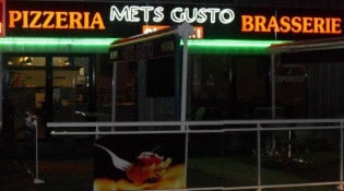 mets gusto - La façade du restaurant
