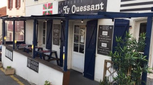 Ty Ouessant - La façade du restaurant