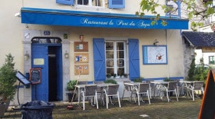 La part des anges - La façade du restaurant