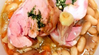 O Bistrot gourmand - Epaule d'agneau a l'ail des ours