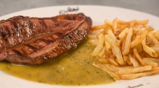 Bistro Régent - Escalope de saumon frais à la plancha