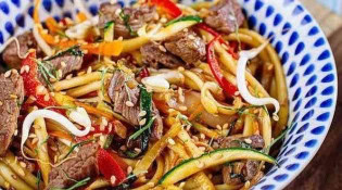 La Hook's - Nouilles sautées au bœuf