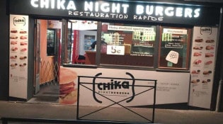 Chika night burgers - Le restaurant