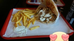 Nej Kebab - Un kebab frites