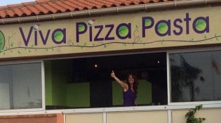 Viva pizza pasta - La facade