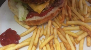 Au Bon Croq - Un burger