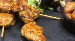 La casa ibérique - Des brochettes