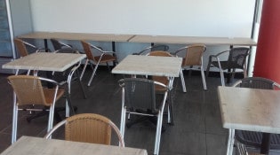 la pizza artisanal - La salle de restauration