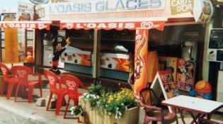 L'Oasis - La façade du restaurant