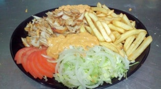 Moos Kebab - Assiette kebab