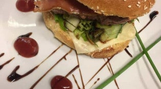 Abalounge - Burger au charolais maison