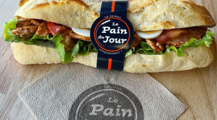 Le Pain du Jour - Le sandwich poulet paprika