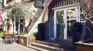 Villa Casella - La façade du restaurant
