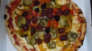 Franck Pizza - La pizza orientale