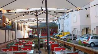 Le Diable Au Thym - La terrasse