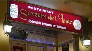 Saveurs de l'inde - Le restaurant