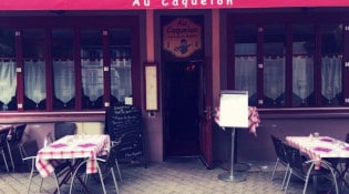 Au Caquelon - La façade du restaurant