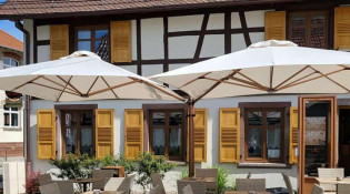 Brasserie la Couronne - La terrasse