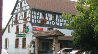 A l'Arbre Vert - La façade du restaurant