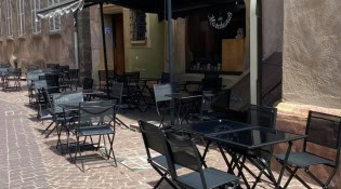 Café des Marchands - La terrasse