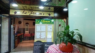 Le Flamm's - la façade