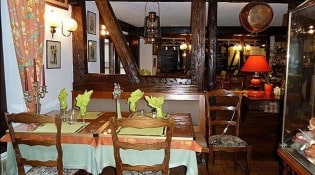 Le Flamm's - intérieur du restaurant