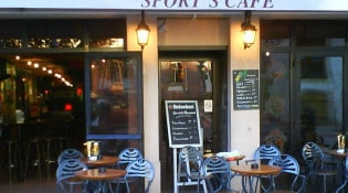 Sport's Café - La façade du restaurant