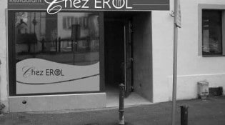 Chez Erol - La façade du restaurant