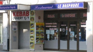 Le Bosphore - La façade du restaurant