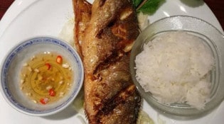 Vietnam Cooking - Poisson grillé