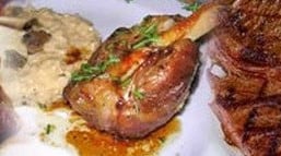Auberge du Grand Langenberg - Un plat de viandes
