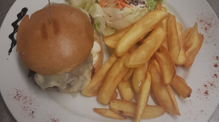 Le caveau des Seigneurs - Un burger