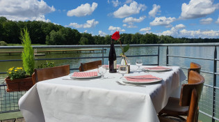 Restaurant Les 2 Barges - La terrasse