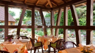 L'Auberge du Paradis - La terrasse 