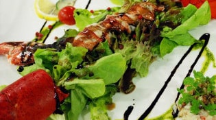 L'Assiette du Vin - Une assiette de  salade