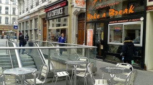 Take a Break - La façade du restaurant