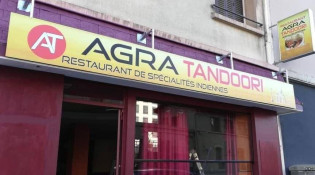 Agra tandoori - La façade