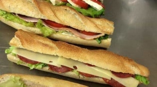 Midi Vingt - les sandwiches