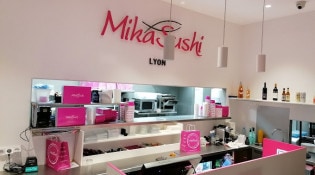 Mika Sushi - Le comptoir