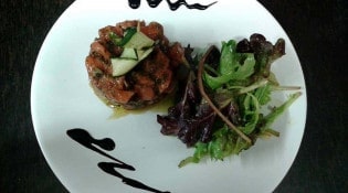 Restaurant Le Plaisir Gourmand - Tartare de saumon