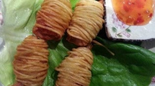 Naruto sushi - crevette aux cage