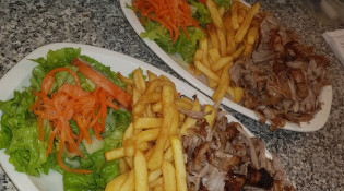 Restaurant Mozaïk - Assiettes kebab