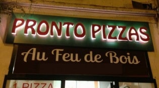 Pronto Pizzas - Le restaurant