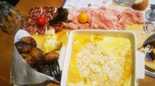 Le Grizzly - Une planche de repas