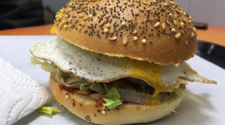 Big skewers - Un burger