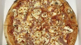 L'oriental express pizza - Une pizza