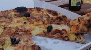 Pizzeria des Chats - Une pizza