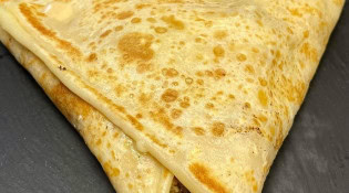 Le bar à dessert - Une crêpe
