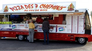 Pizza des 7 chemins - Le camion pizza