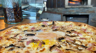 Pizz’Ô Bois - Une pizza